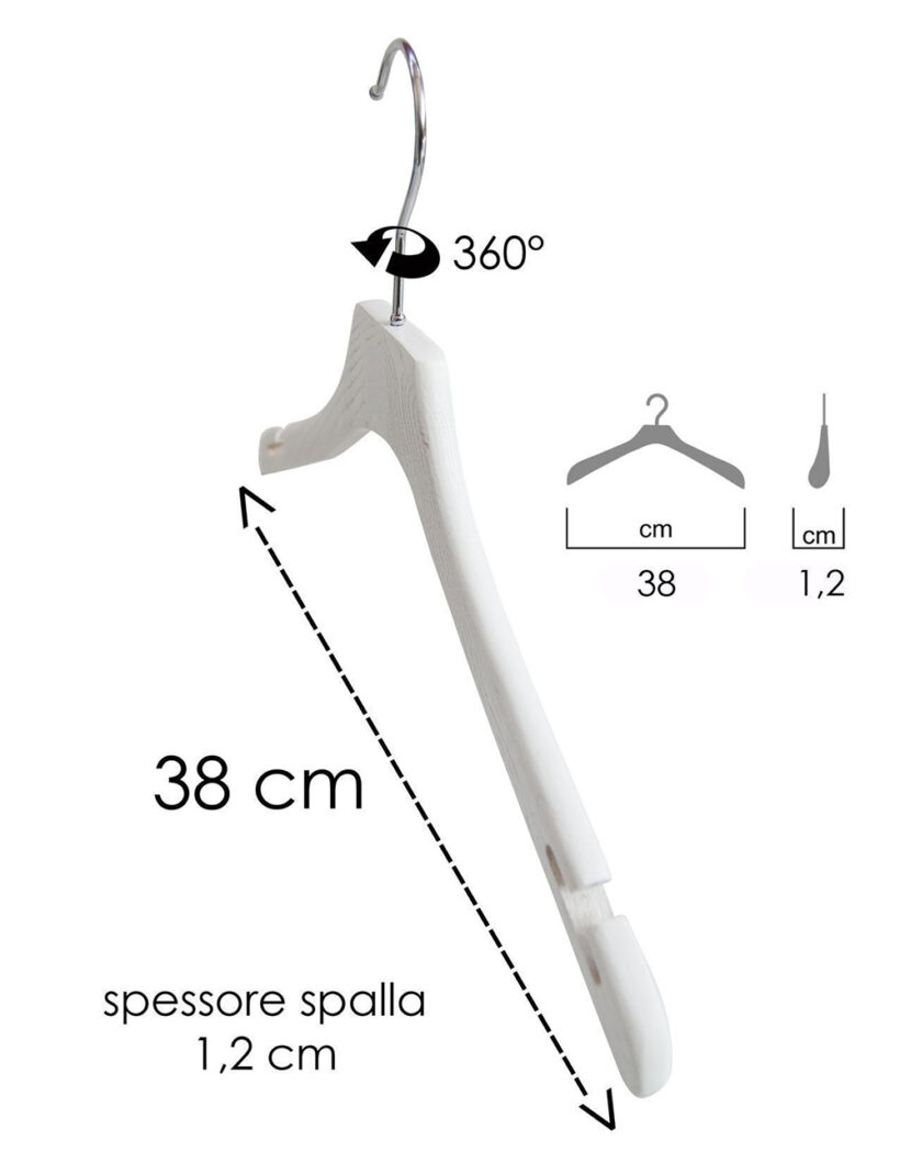 GRUCCIA DECAPATA BIANCO 99054/38WVH - immagine 3