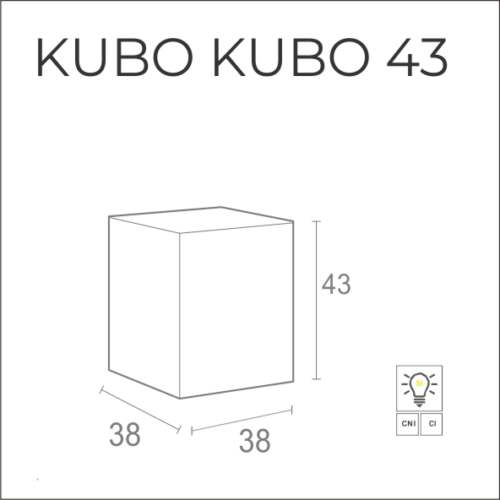 KUBO KUBO IN POLIETILENE H43