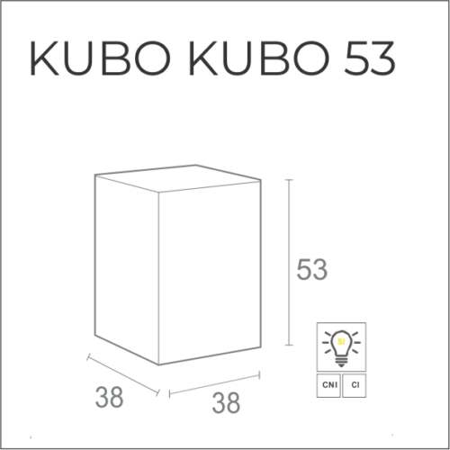 KUBO KUBO IN POLIETILENE H53