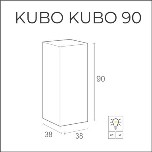 KUBO KUBO IN POLIETILENE H90