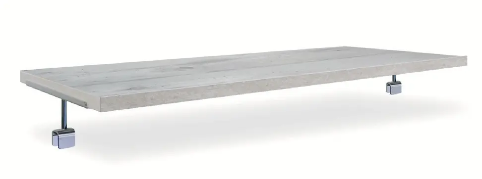 Coppia attacchi ripiano 08612Y/01 compreso ripiano 94x40cm €.54