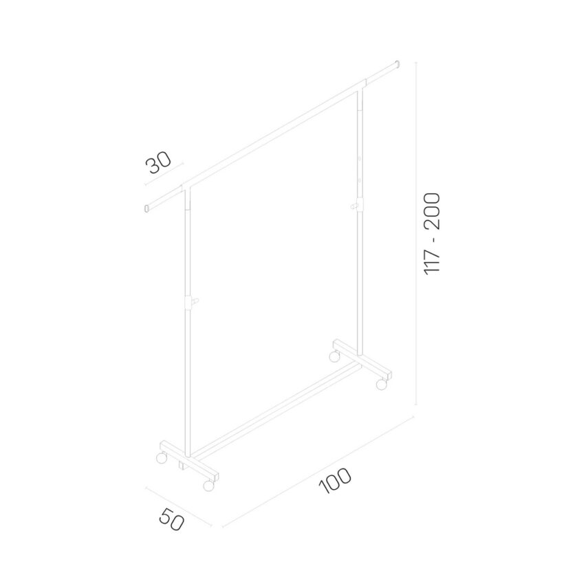 STAND PORTA ABITI TF5241C