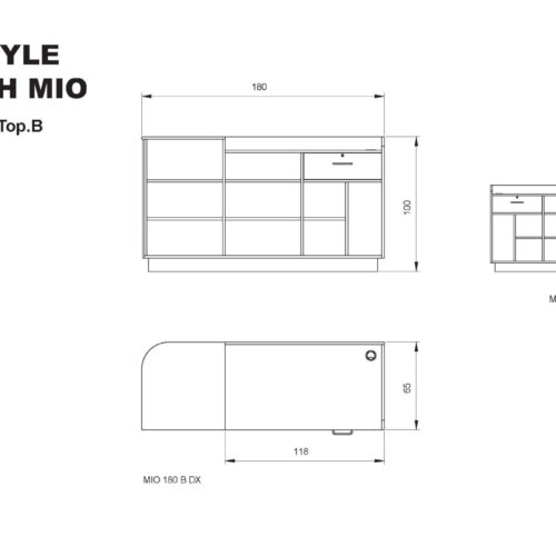 STYLE CASH MIO M180 TOP B