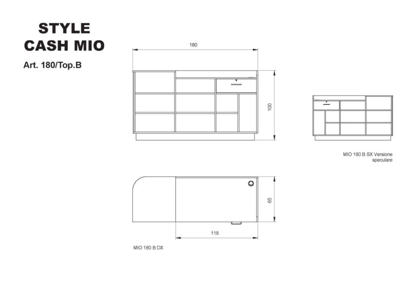 STYLE CASH MIO M180 TOP B