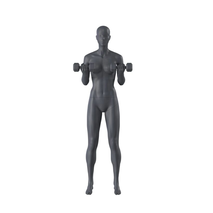 Manichino Athletic Donna TOPSPF012