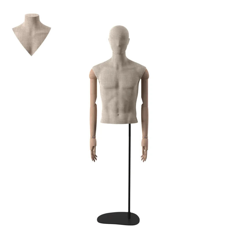 BUSTO UOMO CORTO OBCEBL