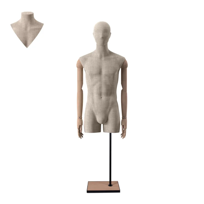 BUSTO UOMO LUNGO BLWO