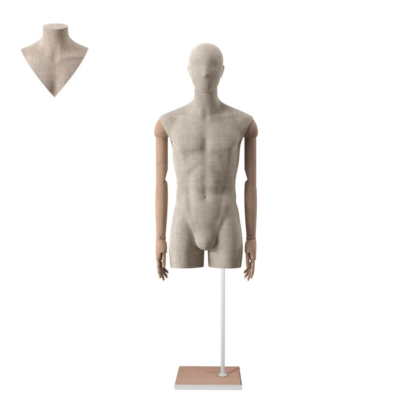 BUSTO UOMO LUNGO WHWO