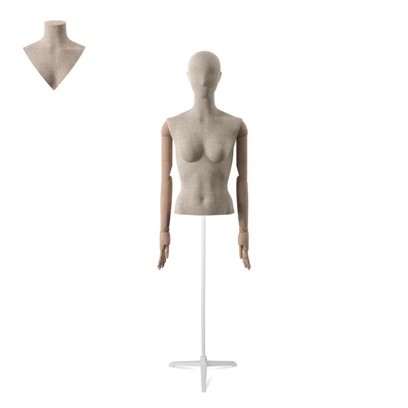 Busto Corto Donna BTR04WH