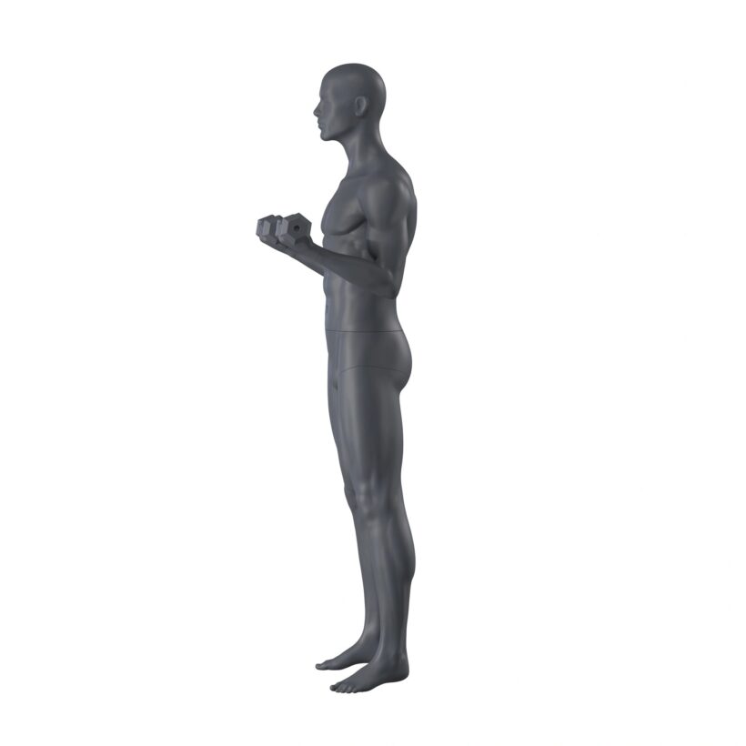 Manichino Athletic Uomo TOPSPM319 - immagine 5