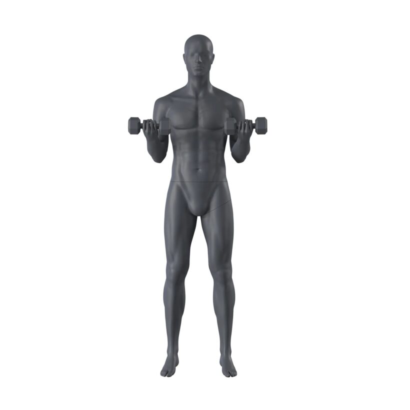Manichino Athletic Uomo TOPSPM319