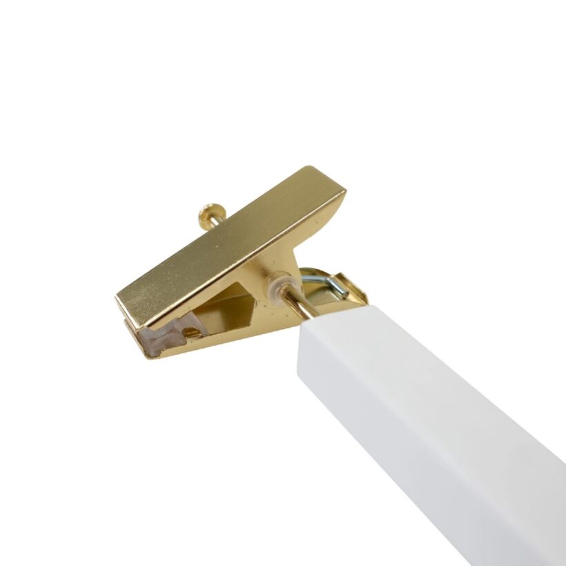 GRUCCIACLIP BIANCA ORO HPC34WHGO - immagine 3