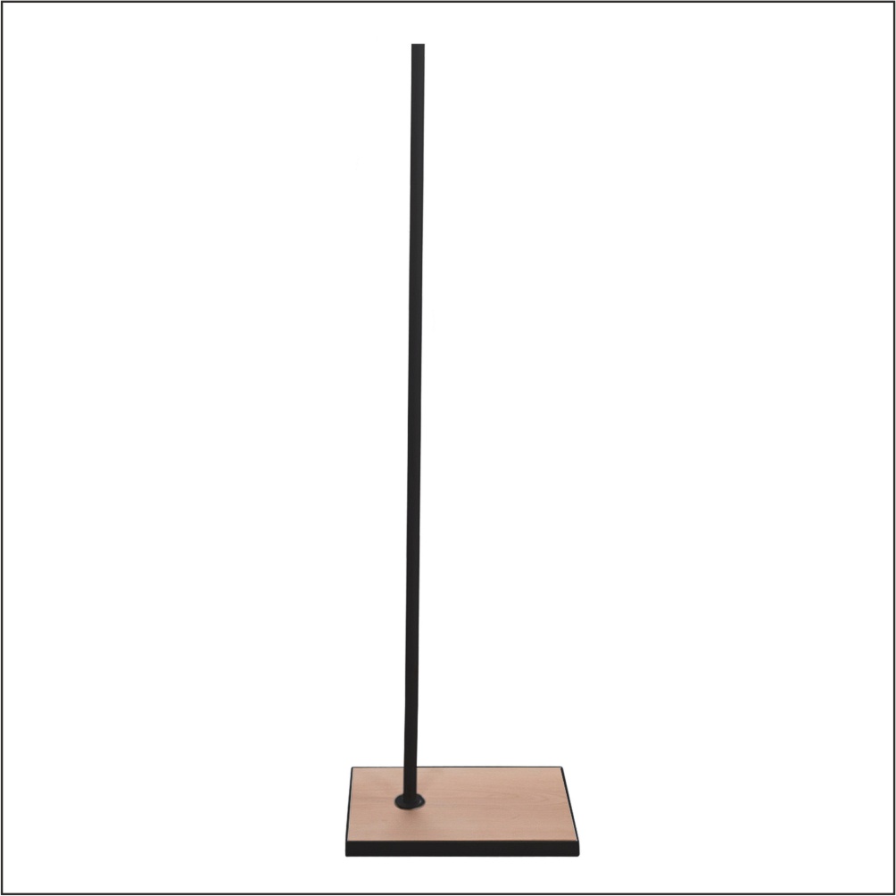 Base Nera Rettangolare legno STFBLEBLWO