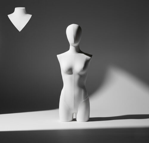Busto Lungo Donna Bianco 42M