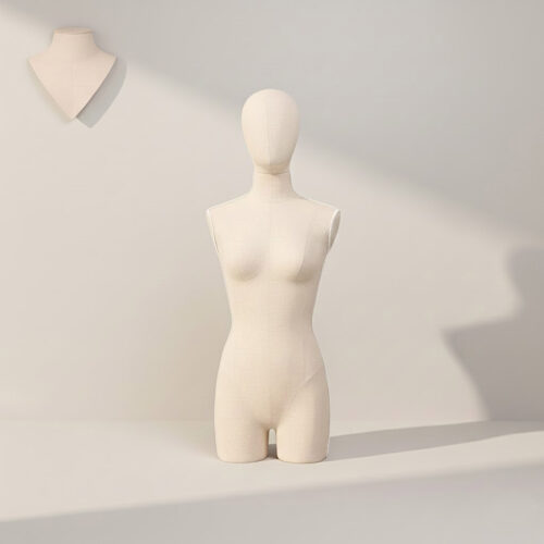 Busto Lungo Donna Ecru 40XS