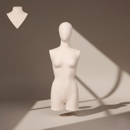 Busto Lungo Donna Ecru 42M