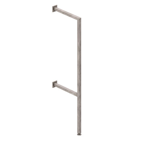 MONTANTE-FLEX-01 Finitura metallo trasparente opaco