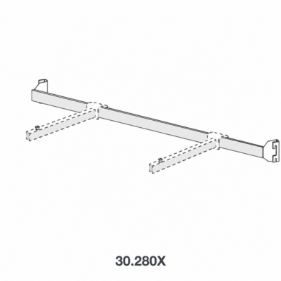Barra Appenderia Frontale per Flex 02 da 69/99 cm L. 30.280X
